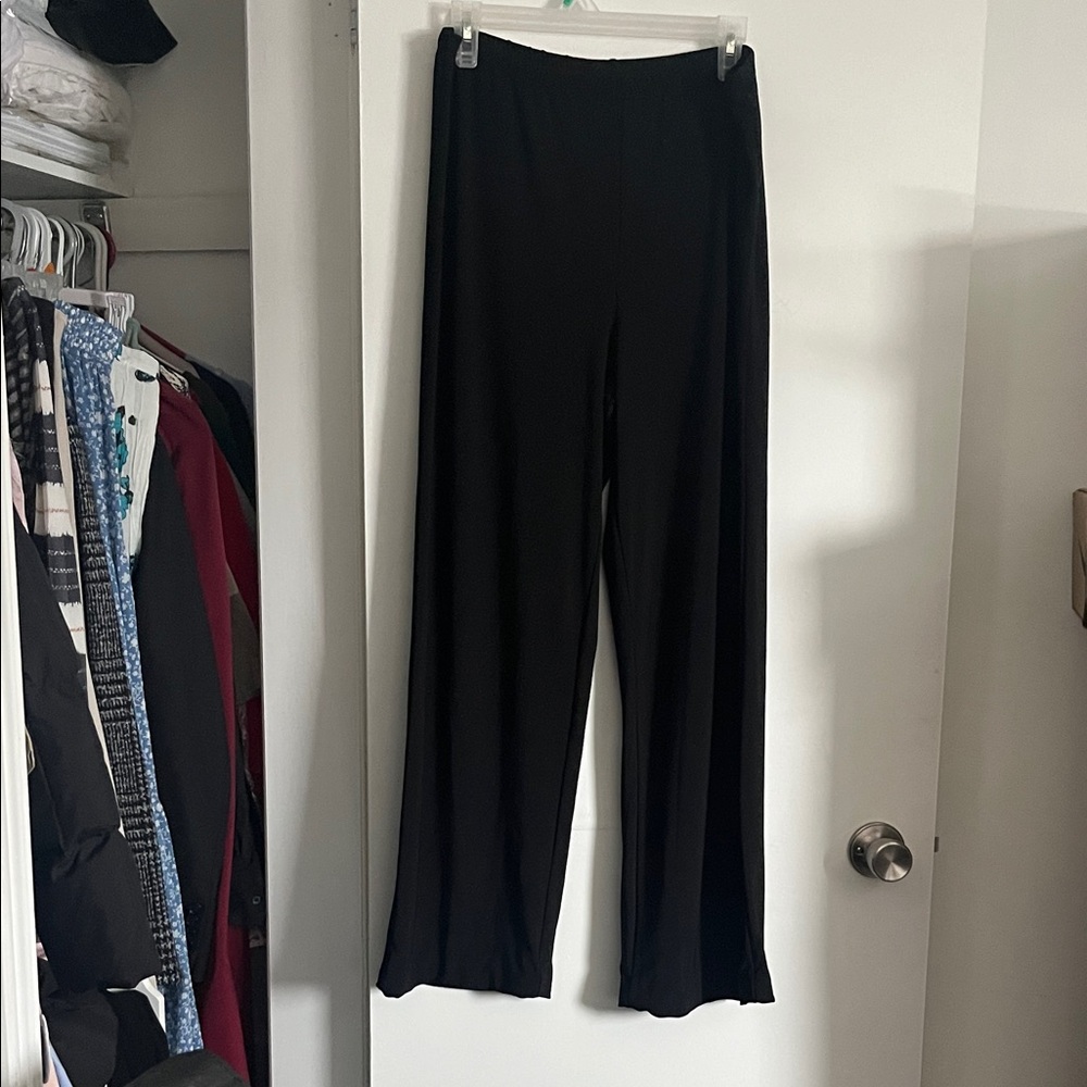 Silhouette Black Wide Leg Women's Pants